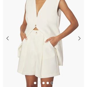 WEWOREWHAT brand new with tags white shorts